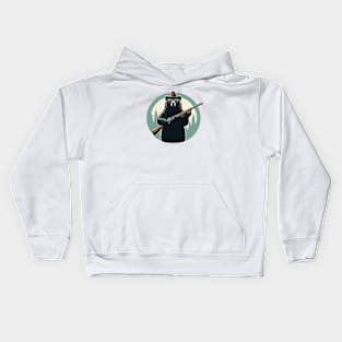 Bear Forest Ranger Kids Hoodie